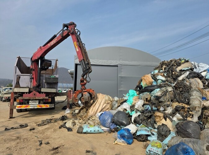 안성시 양성면 새마을회, 폐자원 모으...