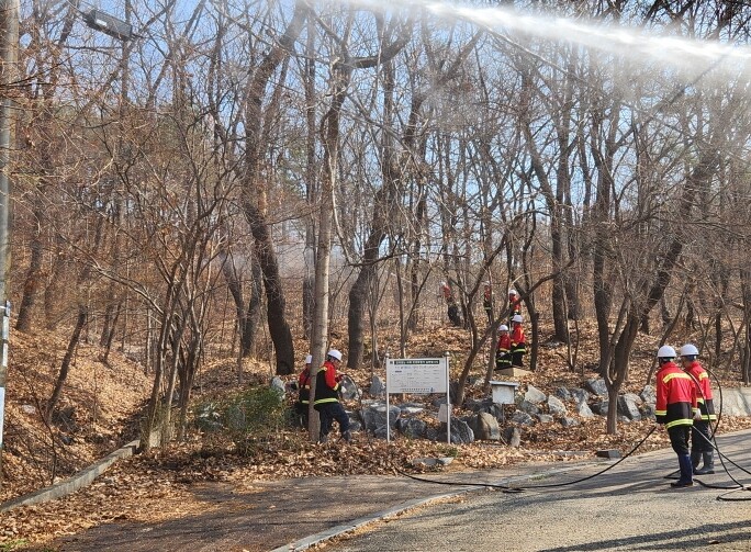 안성시, 산불 대응 유관기관 합동 소...