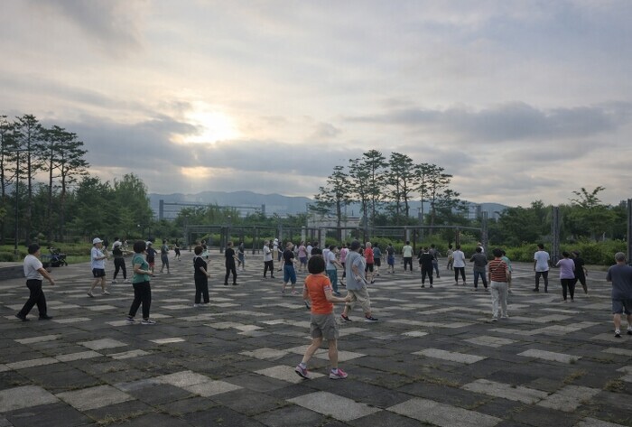 강남구, 공원서 즐기는 