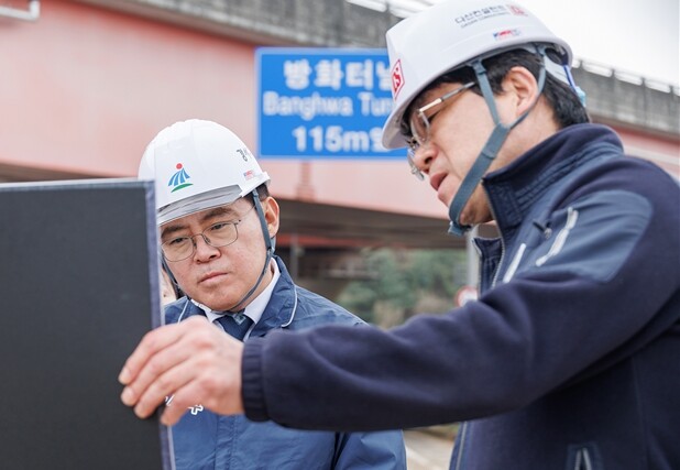 진교훈 강서구청장, 광명~서울 고속도...