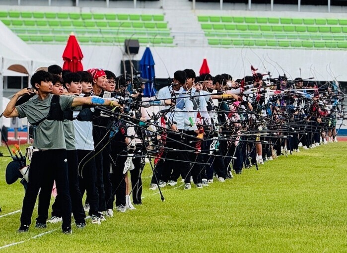 전국 대학 양궁 유망주, 익산서