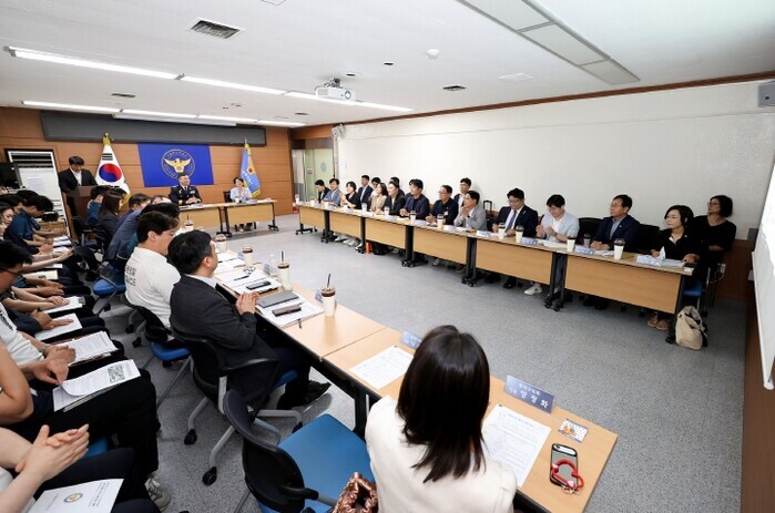 동작구의회, 동작경찰서와 지역 치안 ...